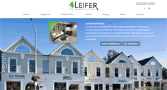 Desktop Screenshot of leiferproperties.com